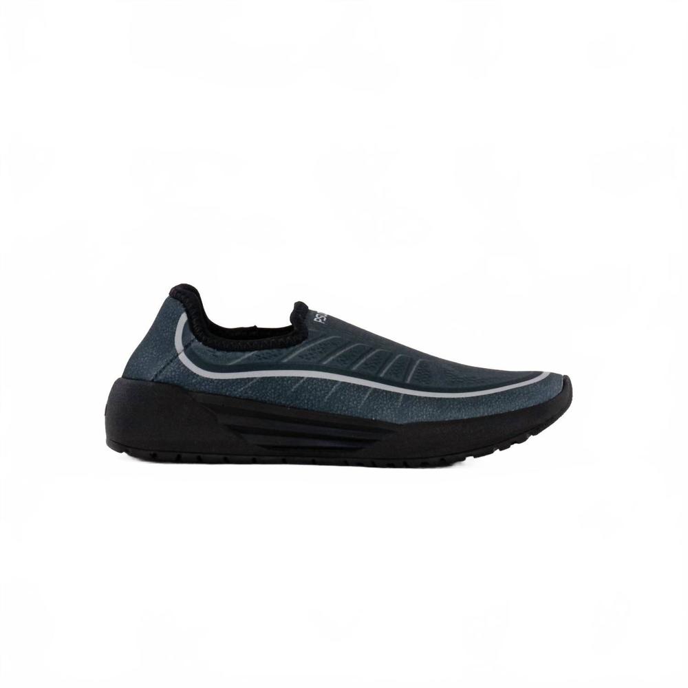 NEW PSUDO women's racer sport shoes in black